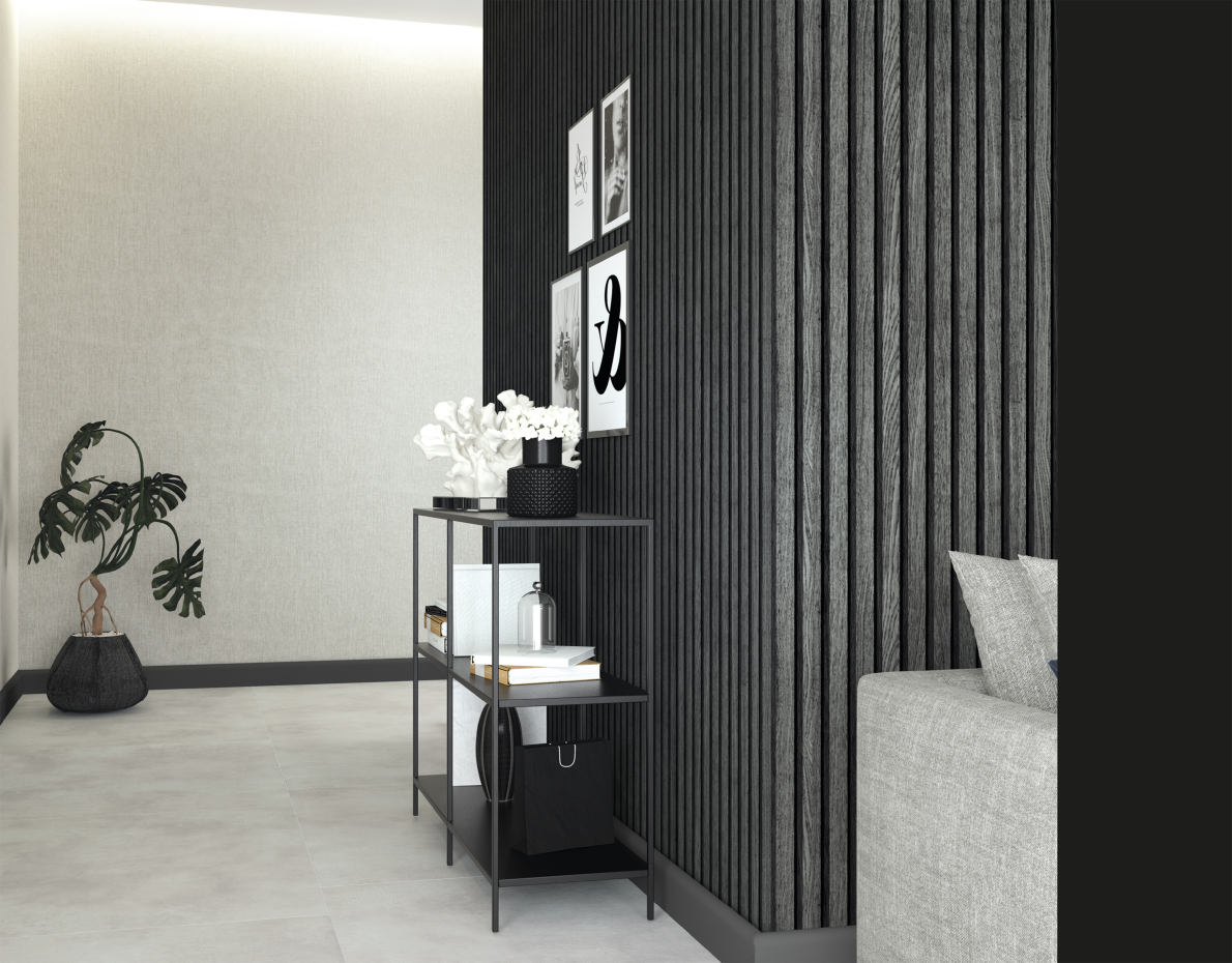 Cortina tecido no varao para casa