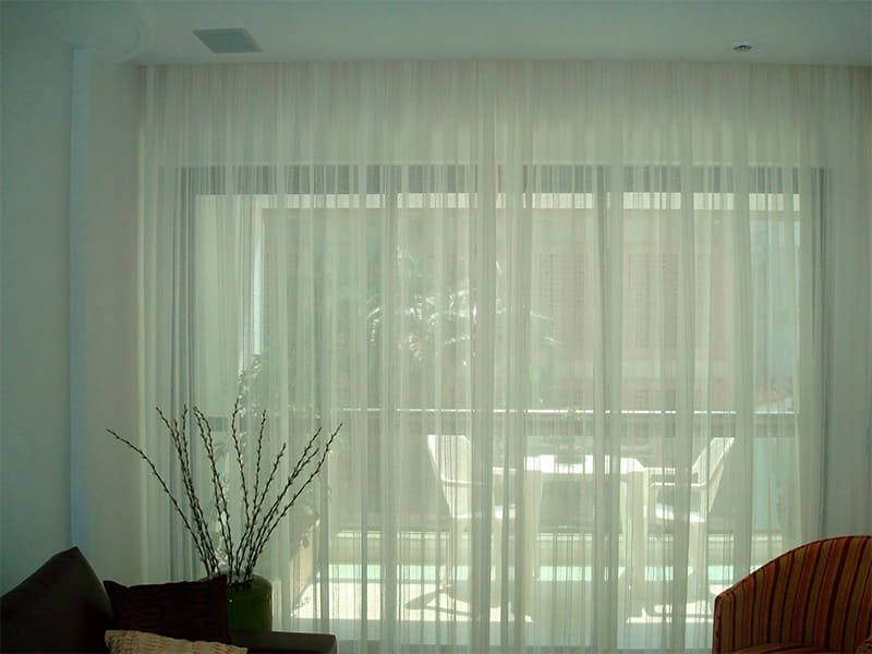 Cortina Franzida - Trilho Suico cortina trilho suico suiço para casa