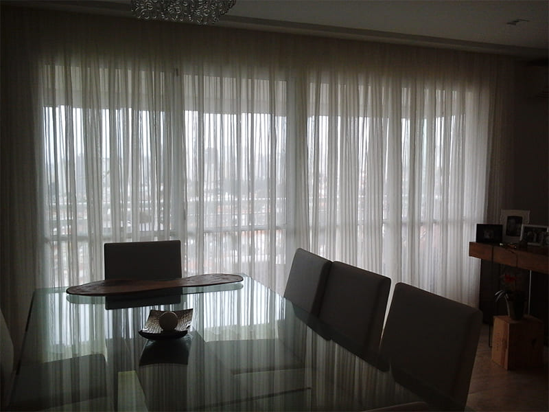 Cortina Franzida - Trilho Suico cortina trilho suico suiço para casa