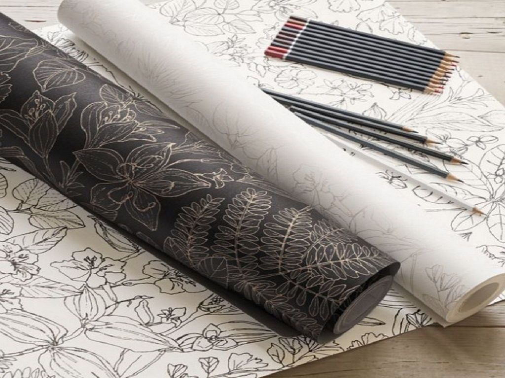 Cortina tecido no varao para casa