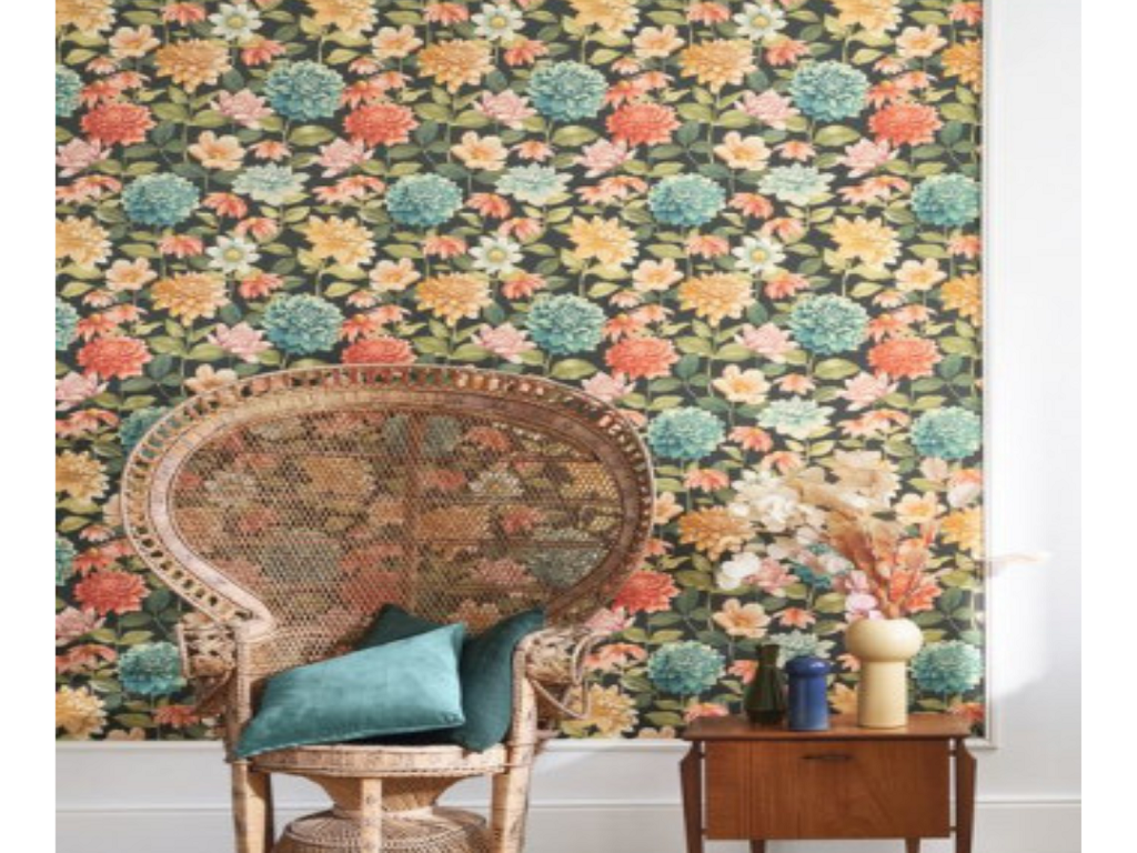 Cortina tecido no varao para casa