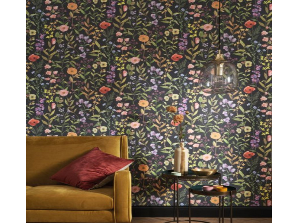 Cortina tecido no varao para casa